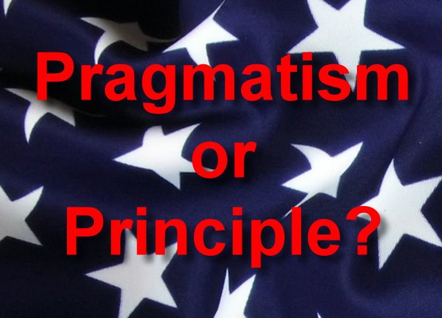 Read more about the article Pragmatism or Principle?